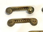 Antique Bronze Or Brass Lot Of 5 Ionic Capital Ormolu Mounts