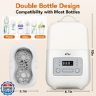 Bear Bottle Warmer  Baby Double Bottles Heater Breastmilk Food Warmer For New