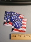 Star Of Remphan        Stickers United States Of Israel Flag  worldwide      Shipping 