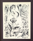 Marc Chagall   1957 Beautiful Signed Print Mounted  In New Frame   Buy It Now   