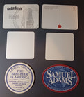 Lot Of 6 Beer Coasters Mats No Duplicates Various Companies Breweriana