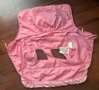 On The Goldbug   Shopping Cart   High Chair Cover   Pink White Geometric