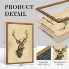 Vintage Nursery Wall Art Decor Baby Boy Room Prints Hunting Animal Canvas Wal   