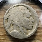 1913 Type 1 Raised Mound Buffalo Nickel - No Date - Actual Coin Shown - Inv 47