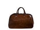 Satchel   Page Leather Weekender Travel Bag New - Msrp  685  free Shipping 