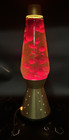 Vtg  Original 1970s Red 17-inch Ul Portable Starlight Working Lava Lamp