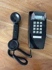Cortelco Vintage Black Push Button Corded Wall Phone