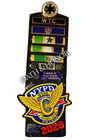 New 2026 Nypd Highway Patrol Wheel Pin Decal 3x3 Inside Window Police Free Ship