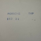 Porsche 917 30 Racing Car Photo Photograph Print Vintage Sunoco