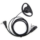 Security Police Headset Earpiece Mic Ptt For Motorola Talkabout Radio 1 Pin