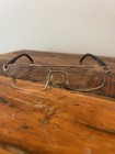 Cartier Eyeglass Frames Silver Black 53mm Made In France Frames Only