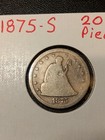 1875 S 20 Cent Piece
