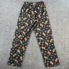 Scooby-doo Kids Pajama Pants Black Ruh-roh Print Pjammy Size 10 12 Loungewear