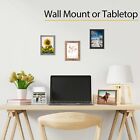 5x7 Picture Frame - Can Display Photo 4x6 With Mat  Wood Frame With