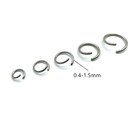 Stainless Steel Silver Open Jump Rings Connectors 20pieces 5mm Usa Seller Th3