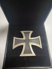 Ww1 Germany  Iron Cross 1 Class Medal Brass Badge W Box Brass Reproduction