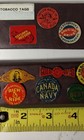 A Collection 14 Antique Tin Tobacco Tags Late 19th And Early 20th Centuries