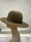 Antique Wwi 1910s John B Stetson Campaign Hat Full Brim Army Military W  Box