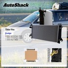 Radiator For Dodge  Ram 1500 2002-2008  V6 3 7l V8 4 7l 5 7l 5 9l V10 8 3l