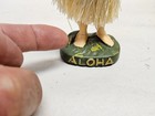 Vintage 1950s Chalkware Hawaiian Hula Girl Dashboard Nodder Bobblehead Aloha 6 