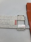 K e Keuffel   Esser 68-1130 Slide Rule W leather Case Deci Lon 5