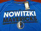 Adidas Nba Dallas Mavericks Dirk Nowitzki Climalite Jersey T-shirt Size L