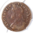 Pcgs Vg Det  1787 Connecticut Draped Bust Left Us Colonial Copper 33 12-z 16 R 5