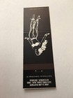Matchbook Cover Matchcover Woman Dancing Collectors Jane Jim Buffner White