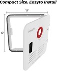    90  New   rv Tankless Water Heater Fs07b1s Instashower 7 With 15x15 White Door