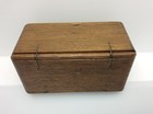 Antique Singer Sewing Machine 1889 Oak Puzzle Box With Attachments