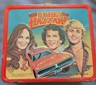 Vintage 1980 The Dukes Of Hazzard Metal Aladdin Lunch Box W Thermos Bottle
