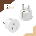 European Travel Plug Adapter Type E f Us To Europe Us To Eu Plug For Type C E F 