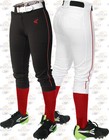 Easton Womens Mako Piped Braided Fastpitch Pants Softball Pants A167102 Closeout