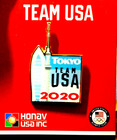 On Card   official Tokyo 2020 Japan Olympic Games Team Usa Tower Pin 2024