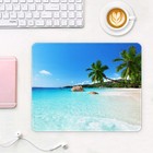 Auhoahsil Mouse Pad  12 X Rectangular - 10 X 12 Inch  Beach And Coconut Trees