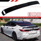For 2025-26 Toyota Camry Le Xle Se Xse Gloss Blk Rear Window Roof Visor Spoiler