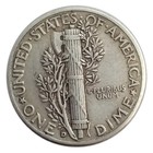 1943-d Mercury Dime Vf Very Fine 90  Silver