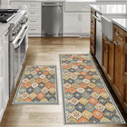 Bohemian Floor Mat 1 2pcs Non-slip Washable Rug For Kitchen Bathroom