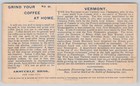 1890s Arbuckle Bros Coffee Vermont Victorian Trade Card