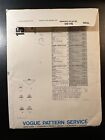 New 1970 s Vintage Vogue 1596 Hat Sewing Pattern