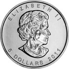1 Oz 9999 Silver 2011 Canada Grizzly Bear Canadian Wildlife Coin In Capsule