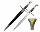 New Lord Of The Rings The Sword Of King Isildur With Scabbard 14  Long Knife