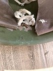 Metal Protective Helmet Of A Russian Soldier  Mobilized In Donetsk  dpr 