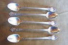 Sterling   5  Ice Tea   Spoons- Grams-looks Unused-189 Grams -very Fine