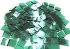 110 Mosaic Tiles 1 2  Tree Leave Green Waterglass Transparent Stained Glass