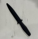 Combat Hard Rubber Practice Training Knife Dummy Costume Martial Arts 11 5   