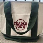 Trader Joe   s Mini Canvas Reusable Tote Bags Colorful Canvas Tote Bag 4 Colors