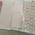 Scrapbook Paper - 100 Sheets Mixed Lot  In 2 Size 8 5inx11in   12inx12in 
