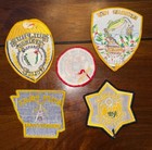 Lot Of 5 Arkansas Police Patches State Police Mountain View Dispatcher Obsolete