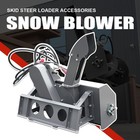 Free Ship Snowblower Mini Skid Steer Attachment For Skid Steer Loaders